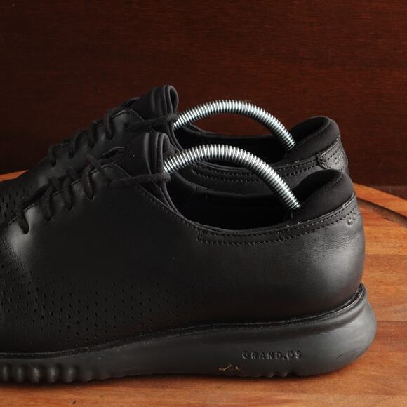 Cole Haan Oxfords Mens Size 10.5M BLK ZeroGrand 2.0 Laser Wingtip Shoes C23832 main image 5